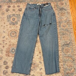 Abercrombie & Fitch Women's High Rise Blue Jeans